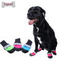 Pet product wholesale Waterproof Anti slip Dog Boots safety reflective dog winter shoes